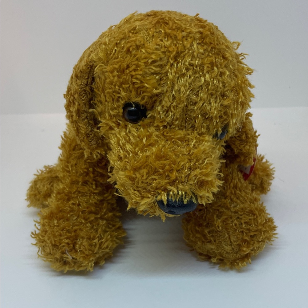 Plush Brown Dog Stuffie - Soft Brown Puppy Plush